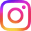 Das Logo von Instagram in Farben